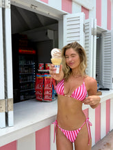 Load image into Gallery viewer, Side Tie Bottom in Candy Stripe
