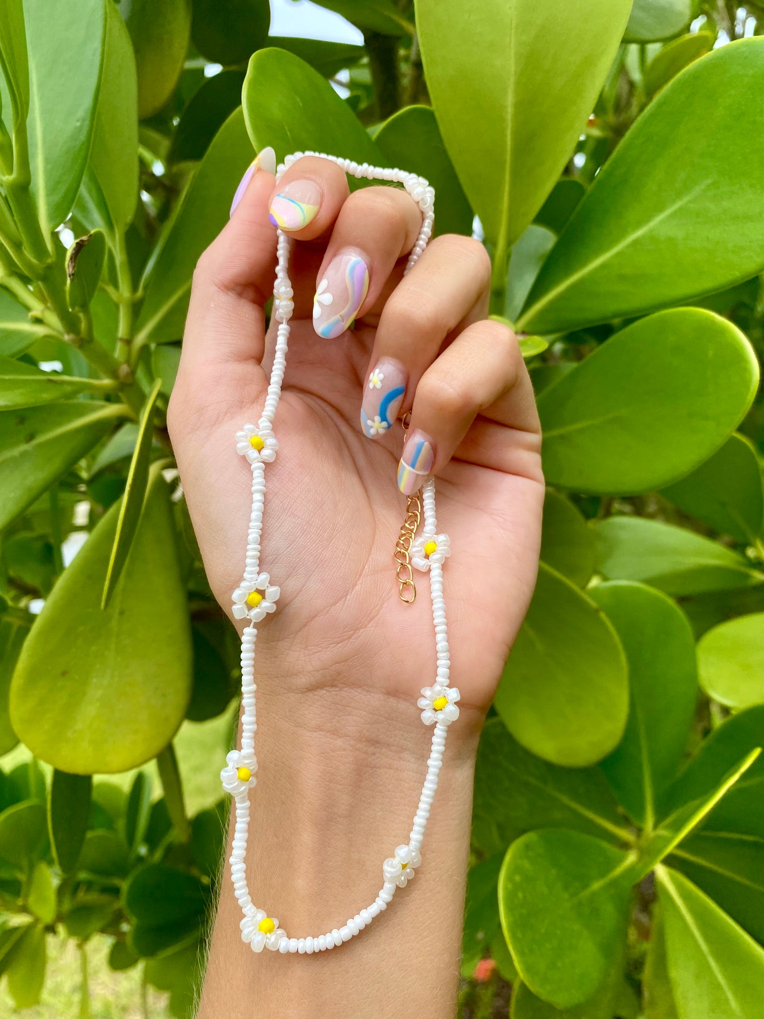 Flower Charm Beaded Necklace – Nakamol