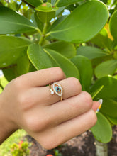 Load image into Gallery viewer, Gold Plated Evil Eye Ring
