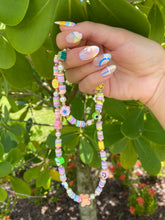 Load image into Gallery viewer, Pastel Beaded Charms Necklace &amp; Bracelet Set
